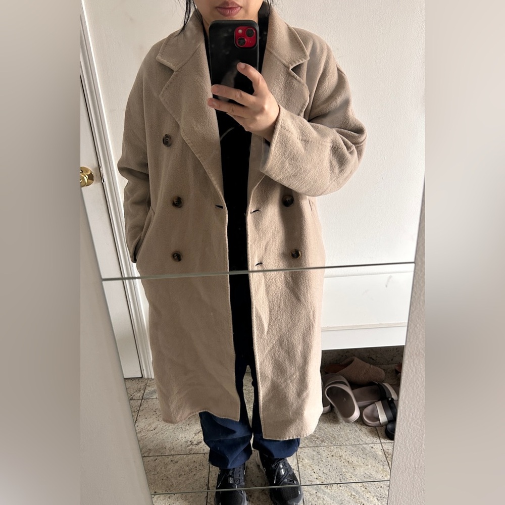 Women's Double-Breasted Coat